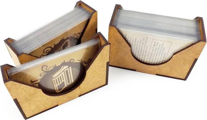 Actual product image Feldherr ARKH - Board game organiser for Arkham Horror 3rd Edition and expansion Midnight (Wood)