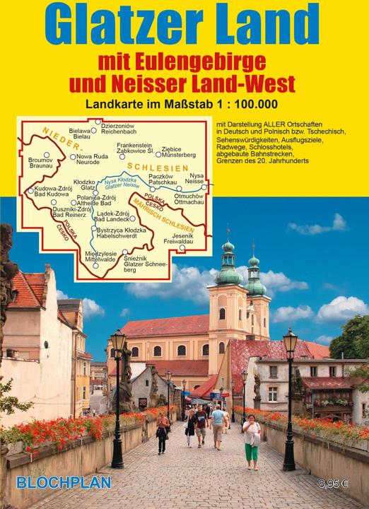 Produktbild Landkarte Glatzer Land 1:100.000