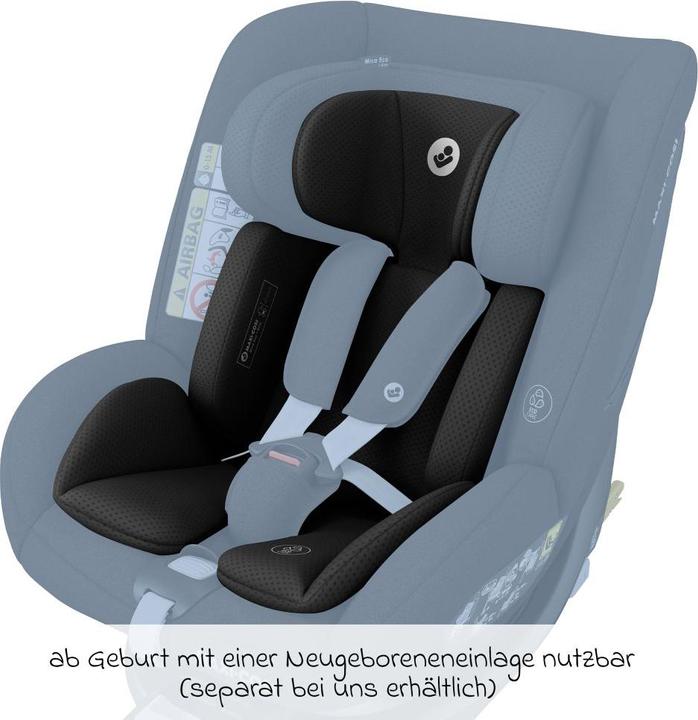 Produktbild Maxi-Cosi Mica Eco I-Size Authentic Black (Reboarder, ECE R129/i-Size Norm)