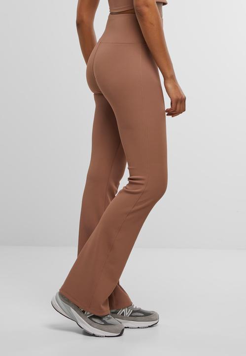 Actual product image Urban Classics Ladies Flared Leggings Rib - 191787 (XL)