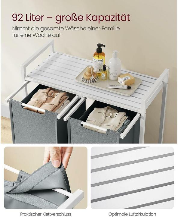 Actual product image Vasagle Laundry (92 l)