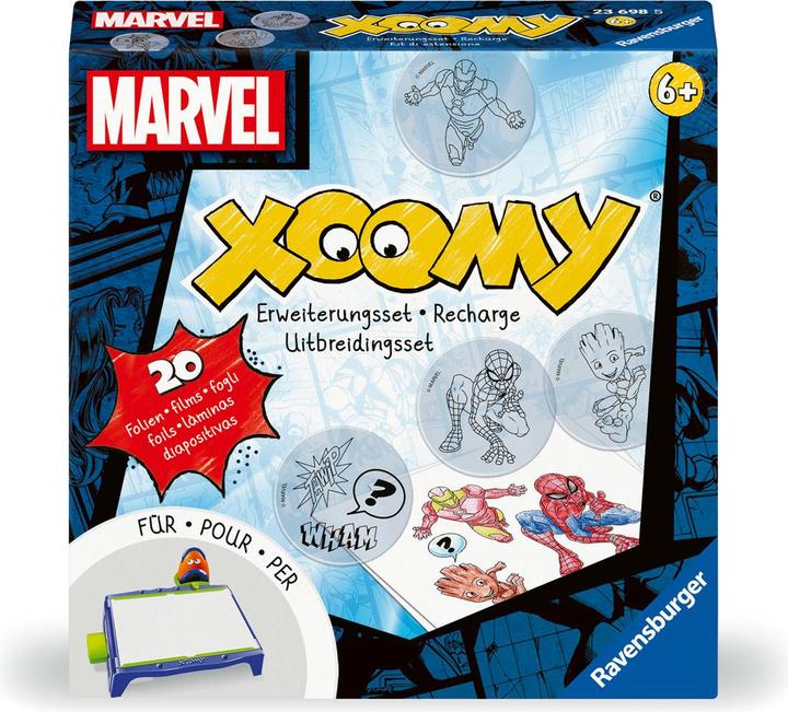 Actual product image Ravensburger Xoomy Marvel expansion set
