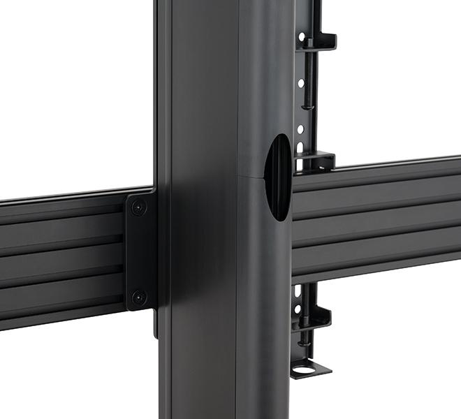 Actual product image b-tech SYSTEM X - XXL Twin Screen VC (Floor stand, 86")