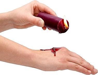 Image du produit Ouch! Bougie de jeu en cire - parfumée à la rose