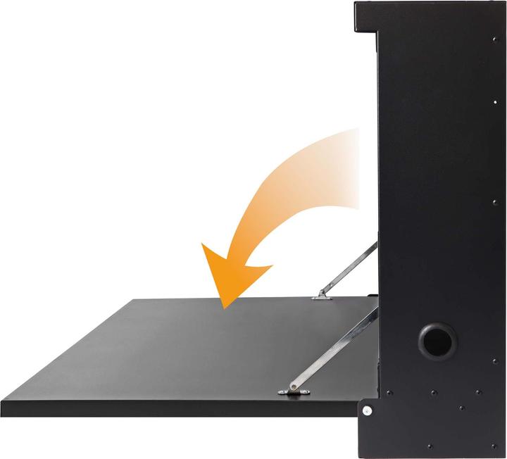 Produktbild Wiltec Werkbank zur Wandmontage 50kg Werkzeugbank klappbar Werktisch Lochwand (69 cm, 91 cm)