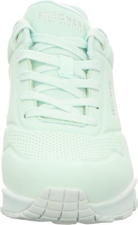 Actual product image Skechers Ladies lace-up shoes sporty rubber sole green (37.5)