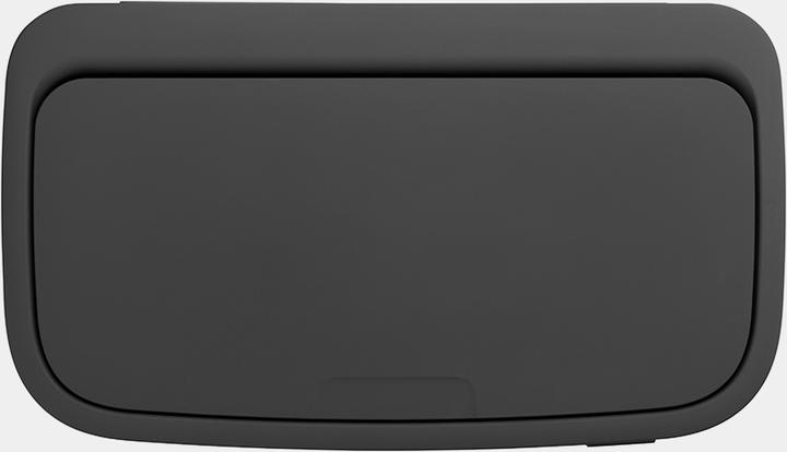Actual product image Brabantia Waste bin for separation with button, silver (31 62 27) (34 l)
