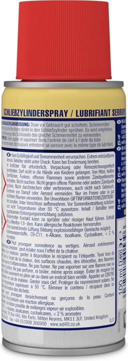 Produktbild WD-40 Specialist Schliesszylinderspray (100 ml)