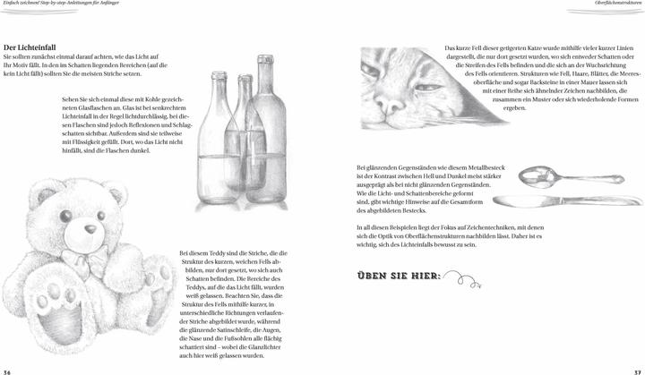 Produktbild Einfach zeichnen! Step-by-Step-Anleitungen für Anfänger (Deutsch, Susie Hodge, 2025)