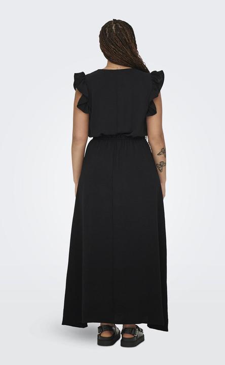 Actual product image Only Regular fit V-neckline Curve long dress dress (42)