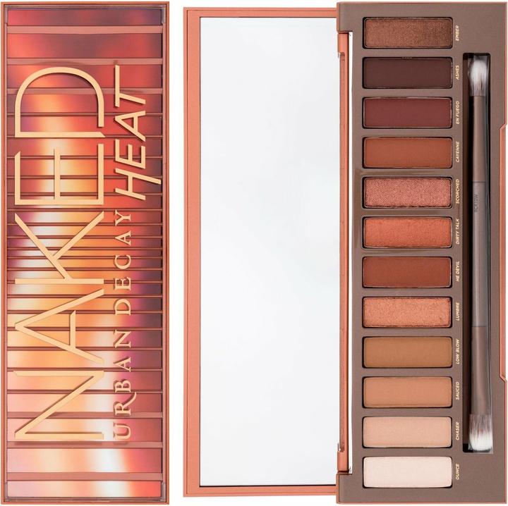 Urban Decay Naked Heat (Beige, Bordeaux, Braun, Orange, Rot)