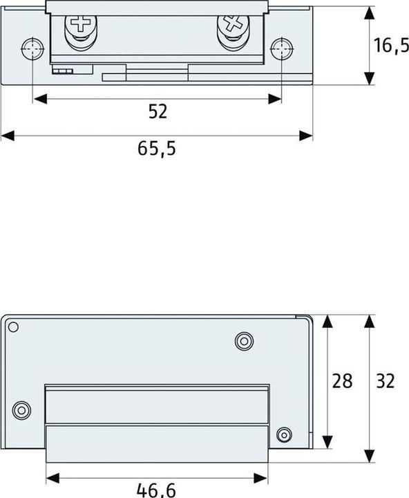 Actual product image Abus MT90 EK (Glass door, Indoor)
