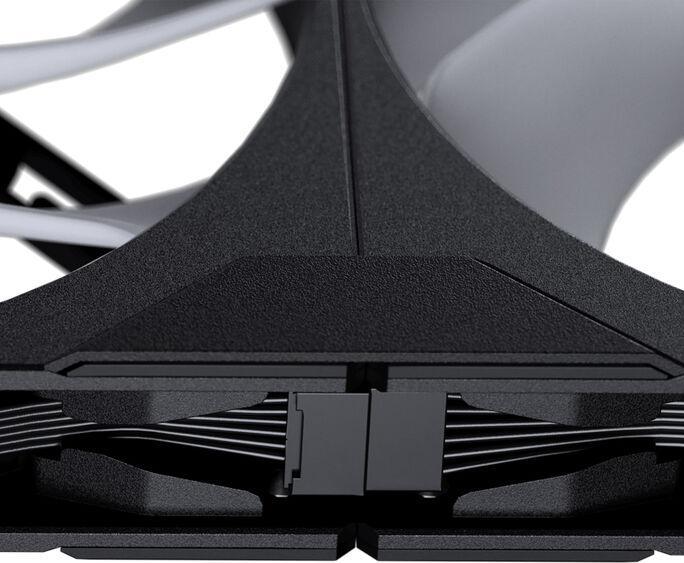 Produktbild Phanteks M25 Gen2 PWM Reverse Airflow D-RGB Lüfter - 120mm, schwarz (120 mm, 1 x)