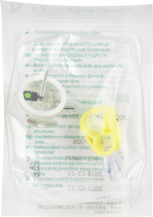 Actual product image B.Braun Surecan Safety II needle 20G 15mm, 1 pc