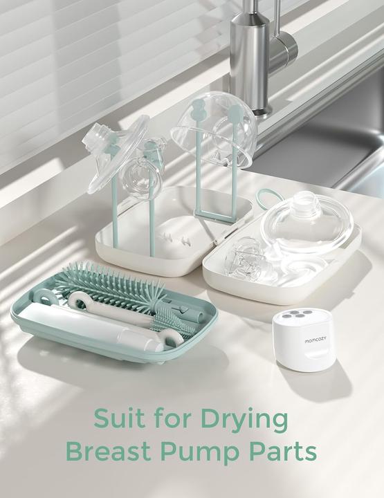 Momcozy 7-in-1 Babyflaschenreiniger-Set GRN