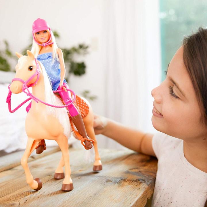 Image du produit Barbie cheval - Coffret Poupée Mannequin - 3 ans et +