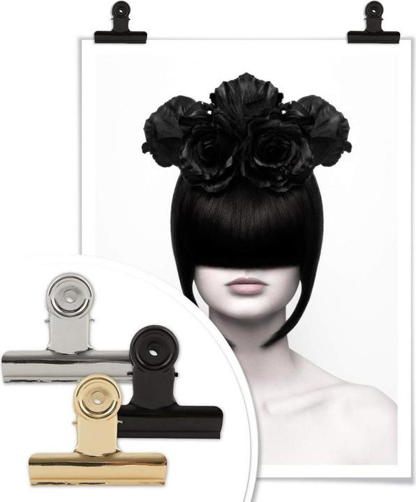 Actual product image Trenddeko Black Widow (24 x 30 cm)
