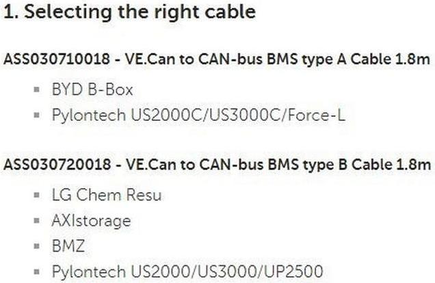 Produktbild Victron Energy VE.Can zu CAN-bus BMS type B ASS030720050 Anschlusskabel