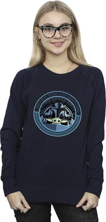 Immagine prodotto Star Wars The Mandalorian Grogu Ready For Adventure Felpa Donna (S)