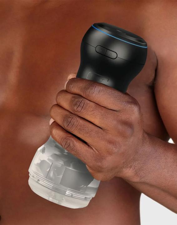 Produktbild Kiiroo Feel Pocket Stroker Crystal + PowerBlow Combo