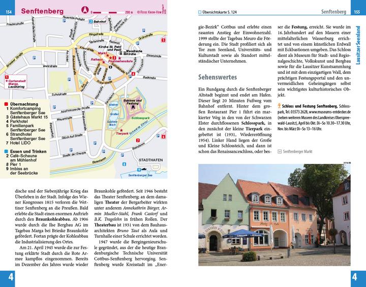 Actual product image Travel guide Upper Lusatia, Lusatian Lakeland with Zittau Mountains