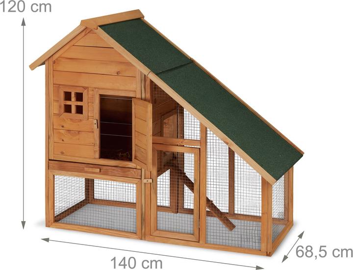 Actual product image Relaxdays Pet House, Wooden