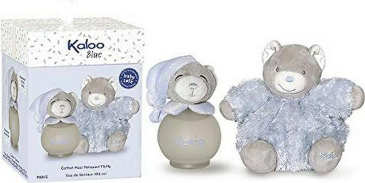 Actual product image Kaloo Blue by Eau de Senteur Spray (Alcohol Free) + Free Fluffy Bear 95 ml (Eau de cologne, 95 ml)