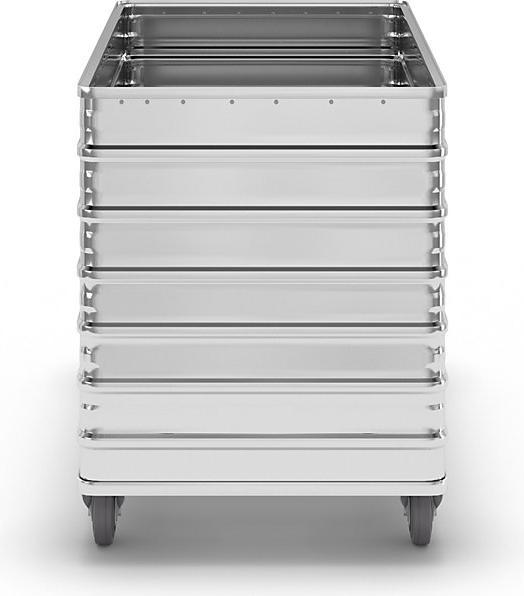 Actual product image Gmöhling Aluminum box truck, solid wall (250 kg)