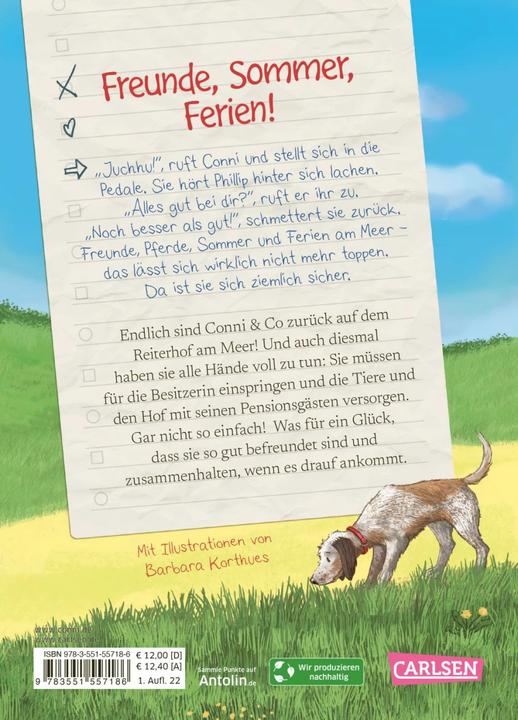 Image du produit Conni & Co 18 : Conni, Anna et le grand bonheur des chevaux (Dagmar Hossfeld, Barbara Korthues, Allemand)