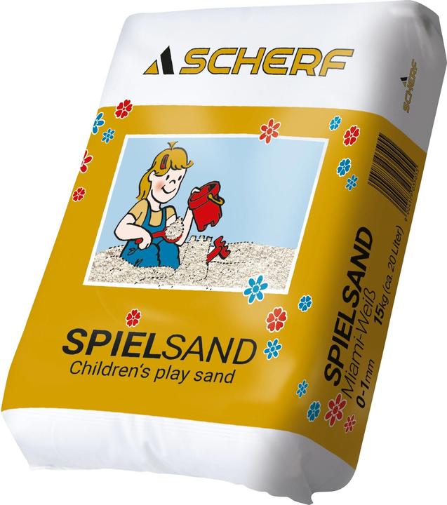 Actual product image Scherf Play sand Miami white