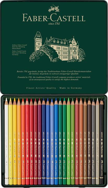 Produktbild Faber-Castell Polychromos (Mehrfarbig, 24 x)