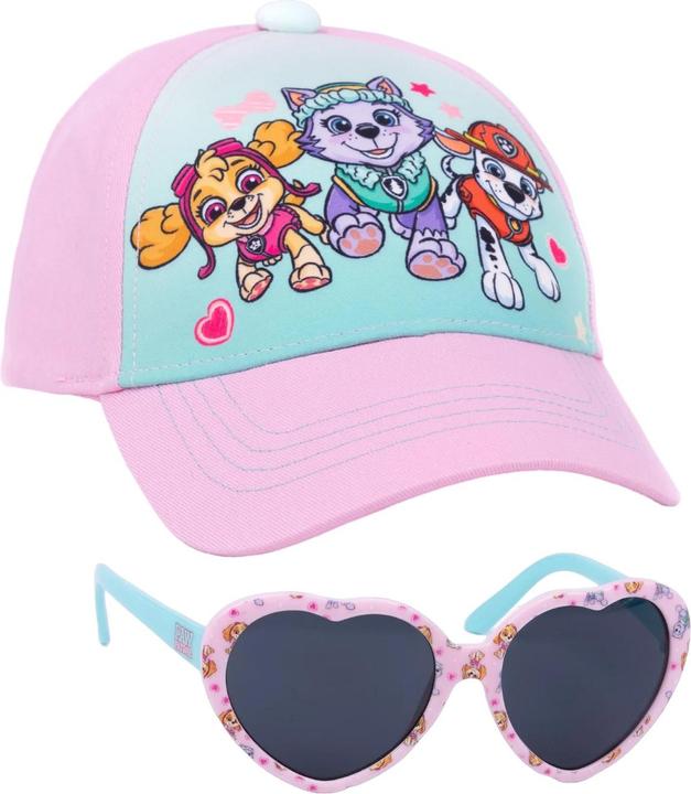 Actual product image Paw Patrol Girls Sunglasses Baseball Cap Set (One size)