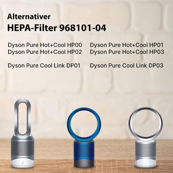 Immagine prodotto Hermex Filtro HEPA alternativo per il filtro del purificatore d'aria Dyson Pure 968101-04 (1 x)