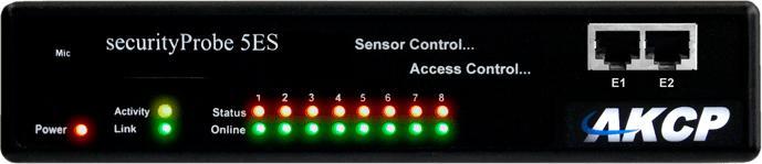 Produktbild AKCP securityProbe5ES, 8Ports