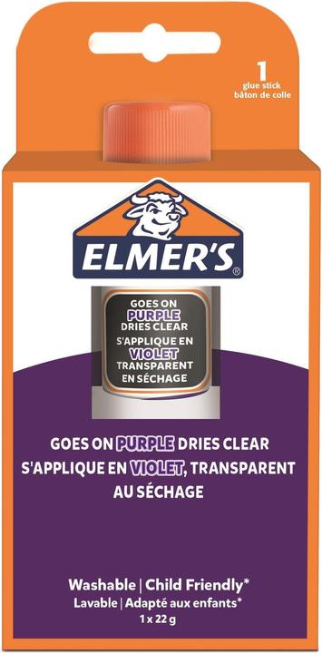 Image du produit Elmer's Bâton de colle disparaissante 22 g, violet