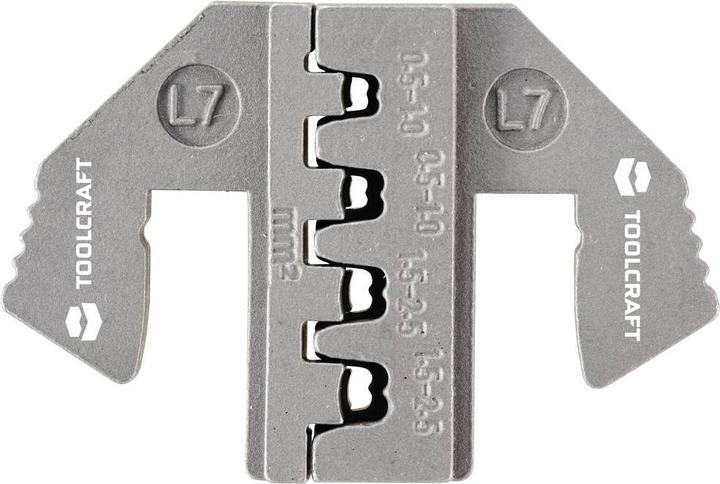 Actual product image Toolcraft TO-8659911 Crimping die 0.5 to 2.5 mm² Suitable for brand (pliers)
