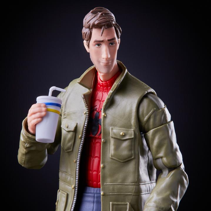 Actual product image Hasbro Marvel Legends Series Spider-Man: A New Universe Peter B. Parker