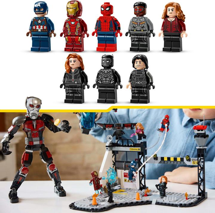 Image du produit LEGO Captain America: Civil War Actionduell (76314, LEGO Marvel)