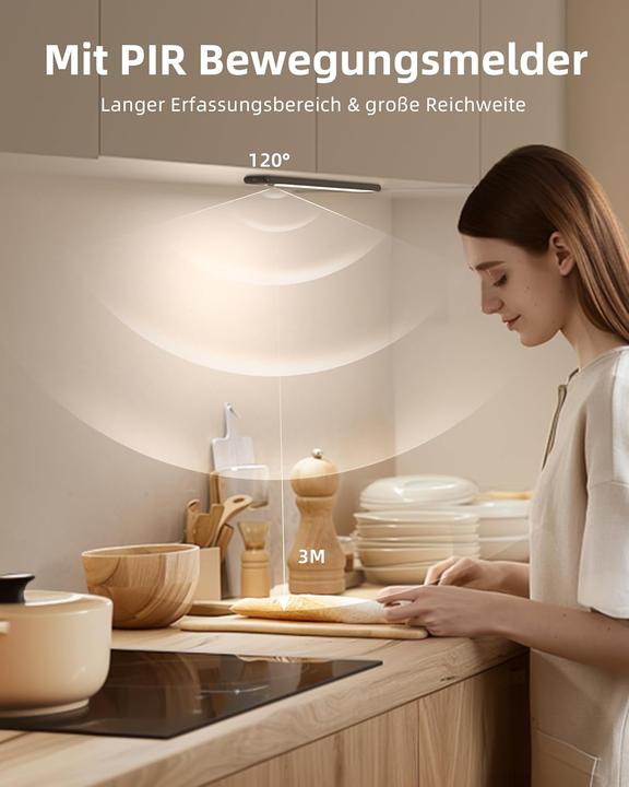 Actual product image Ezvalo 2er Set Schrankbeleuchtung ‎Flora-30 (1000 lm)