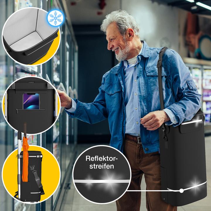 Image du produit MaxVitalis Chariot à provisions avec fonction de réfrigération