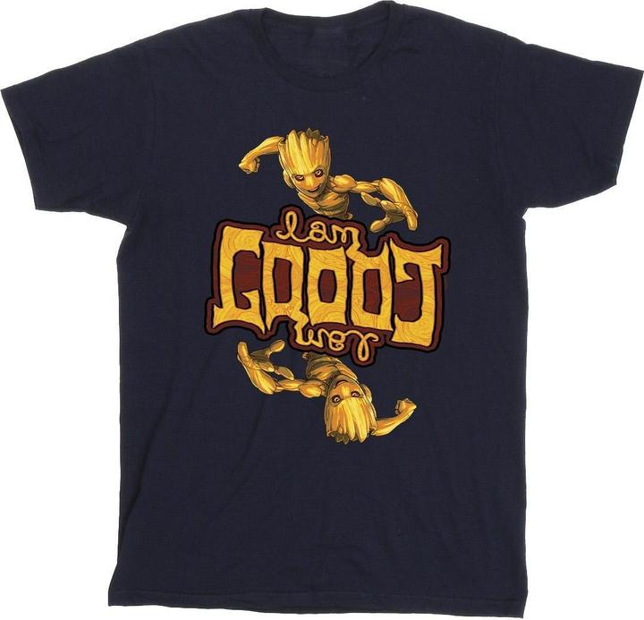 Guardians Of The Galaxy Groot Inverted Grain TShirt