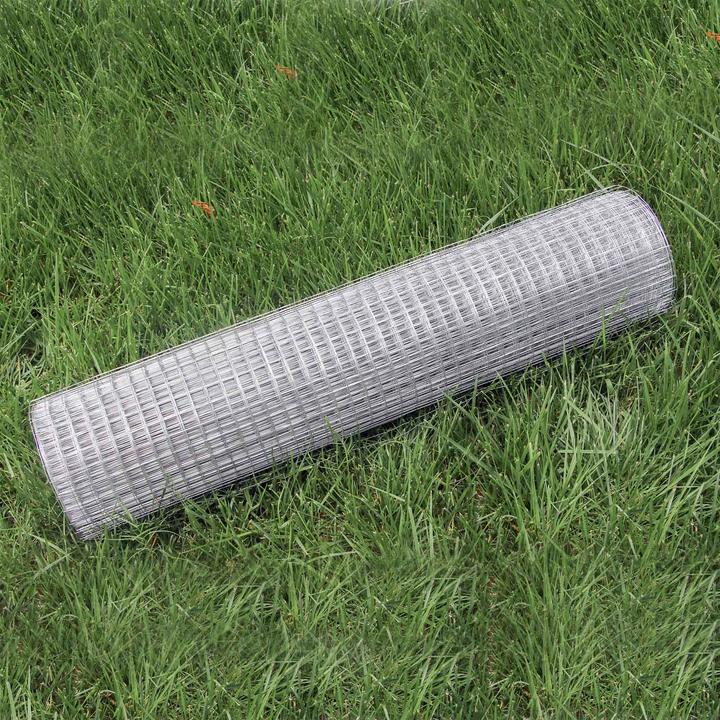 Image du produit Wiltec Clôture grillagée 1mx10m 0,75mm 19x19mm Grillage métallique acier galvanisé Rouleau