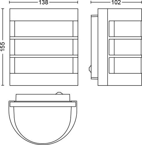 Actual product image Philips Calgary (0 lm, E27, IP44)