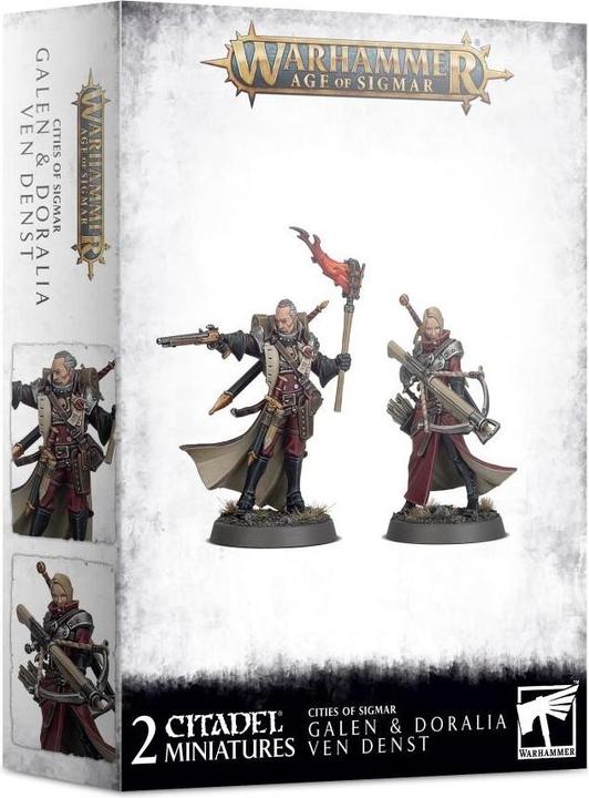 Produktbild Games Workshop Galen and Doralia ven Denst (Kunststoff)