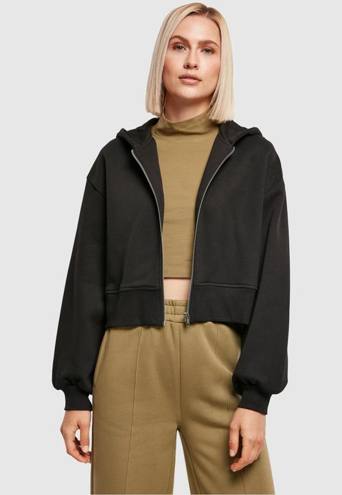 Actual product image Urban Classics Ladies Short Oversized Zip Jacket - 16656 (XL)