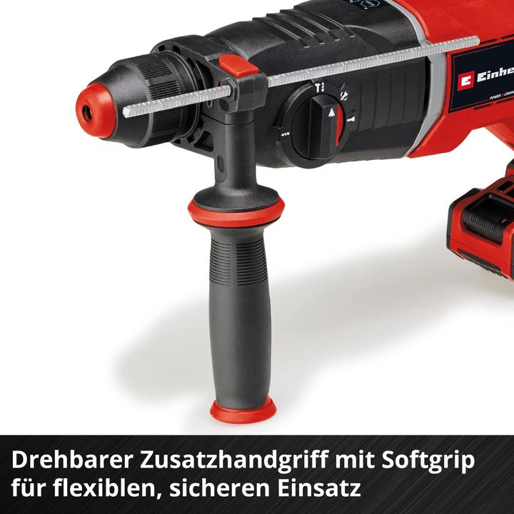Immagine prodotto Einhell TP-HD 18/26 D Li BL SDS-Plus Trapano a percussione a batteria 18V Li-Ion brushless, senza batteria (Batteria ricaricabile)