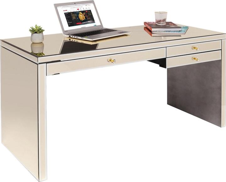 Immagine prodotto Designlife Scrivania Luxury Champagne 140x60cm