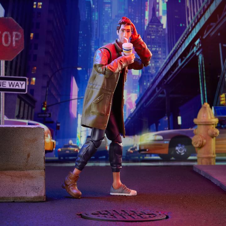 Actual product image Hasbro Marvel Legends Series Spider-Man: A New Universe Peter B. Parker