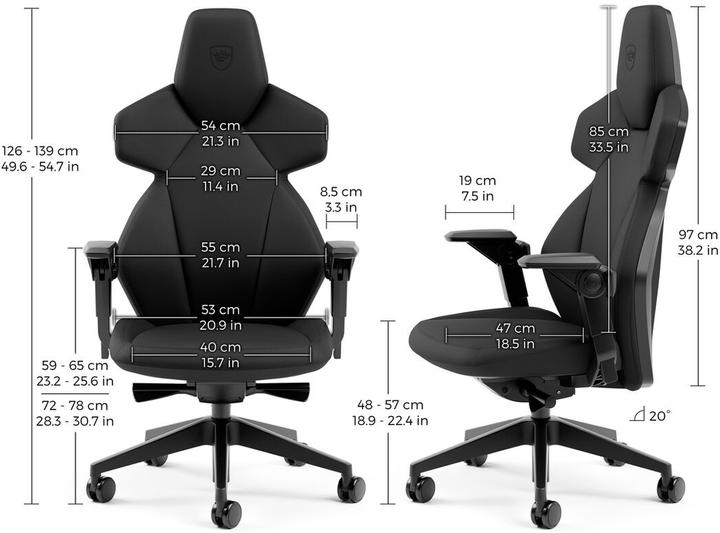 Image du produit noblechairs DAWN Gaming Stuhl - Black Edition