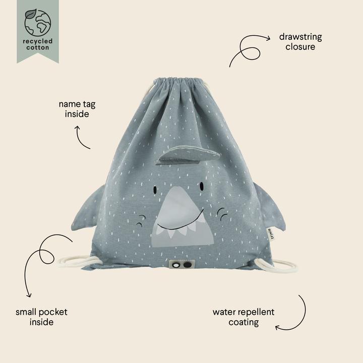 Actual product image Trixie Baby Gym bag shark (2.50 l)